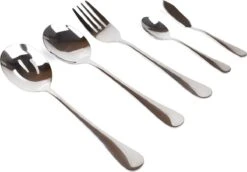 Dymund® 8 Persoons Bestekset - (45-delig) Bestek - Incl. Serveerlepel/Suikerlepel/Serveervork/Botermes - RVS - Zilver 11 Dymund® 8 Persoons Bestekset - (45-delig) Bestek - Incl. Serveerlepel/Suikerlepel/Serveervork/Botermes - RVS - Zilver -Keukenheld Verkoopwinkel 1200x837 1