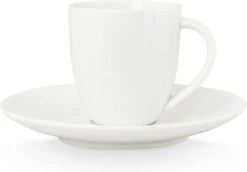 Vtwonen 4 Koffiekopjes Met Schoteltjes - Wit - Porselein - 100ml 13 Vtwonen 4 Koffiekopjes Met Schoteltjes - Wit - Porselein - 100ml -Keukenheld Verkoopwinkel 1200x837 5