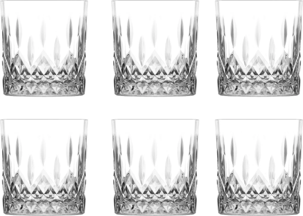 Mammoet Waterglas Rose 33 Cl Transparant 6 Stuk(s) 1 Mammoet Waterglas Rose 33 Cl Transparant 6 Stuk(s)