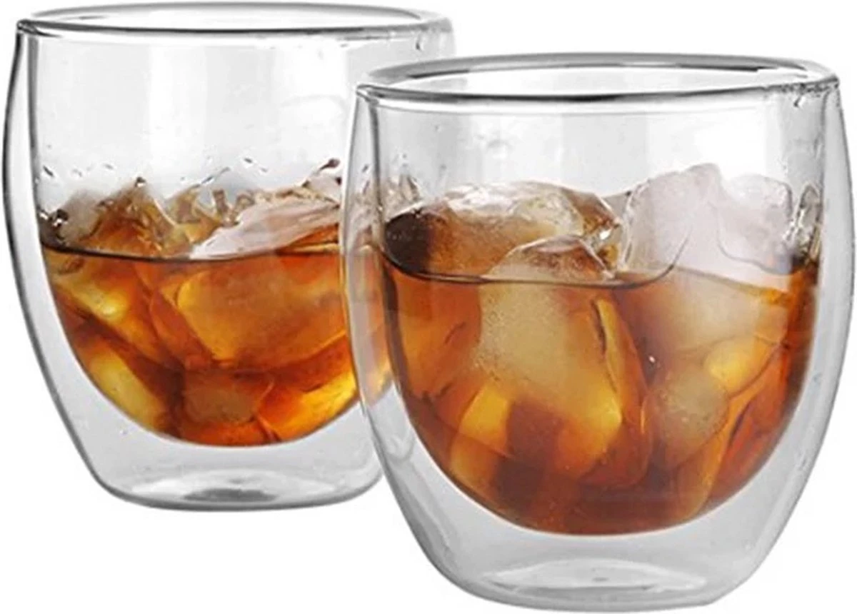 Merkloos SV. Productie & Lifestyle - Set Van 2 - Dubbelwandige Thee Glazen - Dubbelwandige Koffie Glazen - Dubbelwandig - Glazen - Thermo Koffie Glazen - Thermo Thee Glazen - 200ml 4 Merkloos SV. Productie & Lifestyle - Set Van 2 - Dubbelwandige Thee Glazen - Dubbelwandige Koffie Glazen - Dubbelwandig - Glazen - Thermo Koffie Glazen - Thermo Thee Glazen - 200ml - Afbeelding 4