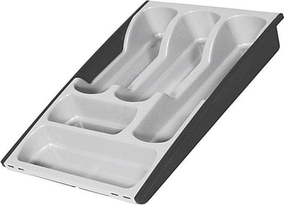 Curver Bestekbak - 5 Vaks - Uitschuifbaar Naar 7 Vaks - 42x30/52x6 Cm 12 Curver Bestekbak - 5 Vaks - Uitschuifbaar Naar 7 Vaks - 42x30/52x6 Cm - Afbeelding 12