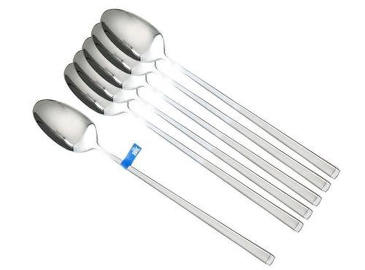 BK Waal Longdrinklepels - 6 Stuks - 18/10 Edelstaal 8 BK Waal Longdrinklepels - 6 Stuks - 18/10 Edelstaal - Afbeelding 8