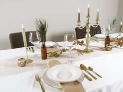 LeRijn® Serviesset Deventer 12 Persoons - 36 Delig - Licht Crème Wit Met Gouden Rand En Motief - Dinerborden - Soepborden - Dessertborden - Borden Servies - Bordenset -Keukenheld Verkoopwinkel 1200x899 26