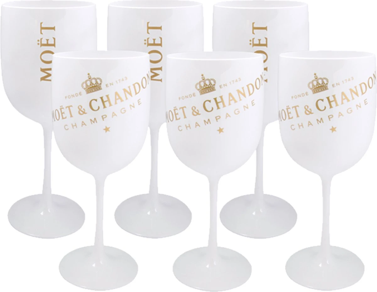 Moët & Chandon XL Ice Imperial Ice Bucket Inclusief 6 Glazen 2 Moët & Chandon XL Ice Imperial Ice Bucket Inclusief 6 Glazen - Afbeelding 2