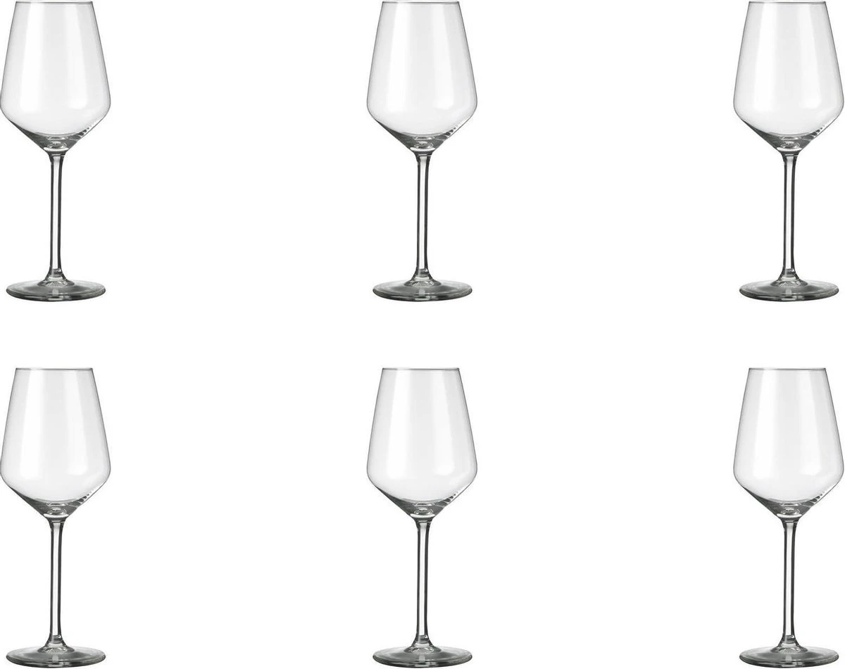 Royal Leerdam Carré Wijnglazen - 380 Ml - 6 Stuks 1 Royal Leerdam Carré Wijnglazen - 380 Ml - 6 Stuks
