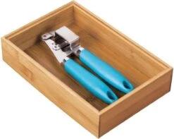 IDesign Bamboe Bakjes Voor Lade Stapelbaar D (15,5 X 30,5 X 5 Cm) - 45 - Stapelbaar & Decoratief -Keukenheld Verkoopwinkel 1200x958