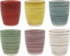 Studio Tavola Bekers Ocean Blue 160 Ml - 6 Stuks 11 Studio Tavola Bekers Ocean Blue 160 Ml - 6 Stuks -Keukenheld Verkoopwinkel 1200x964 6