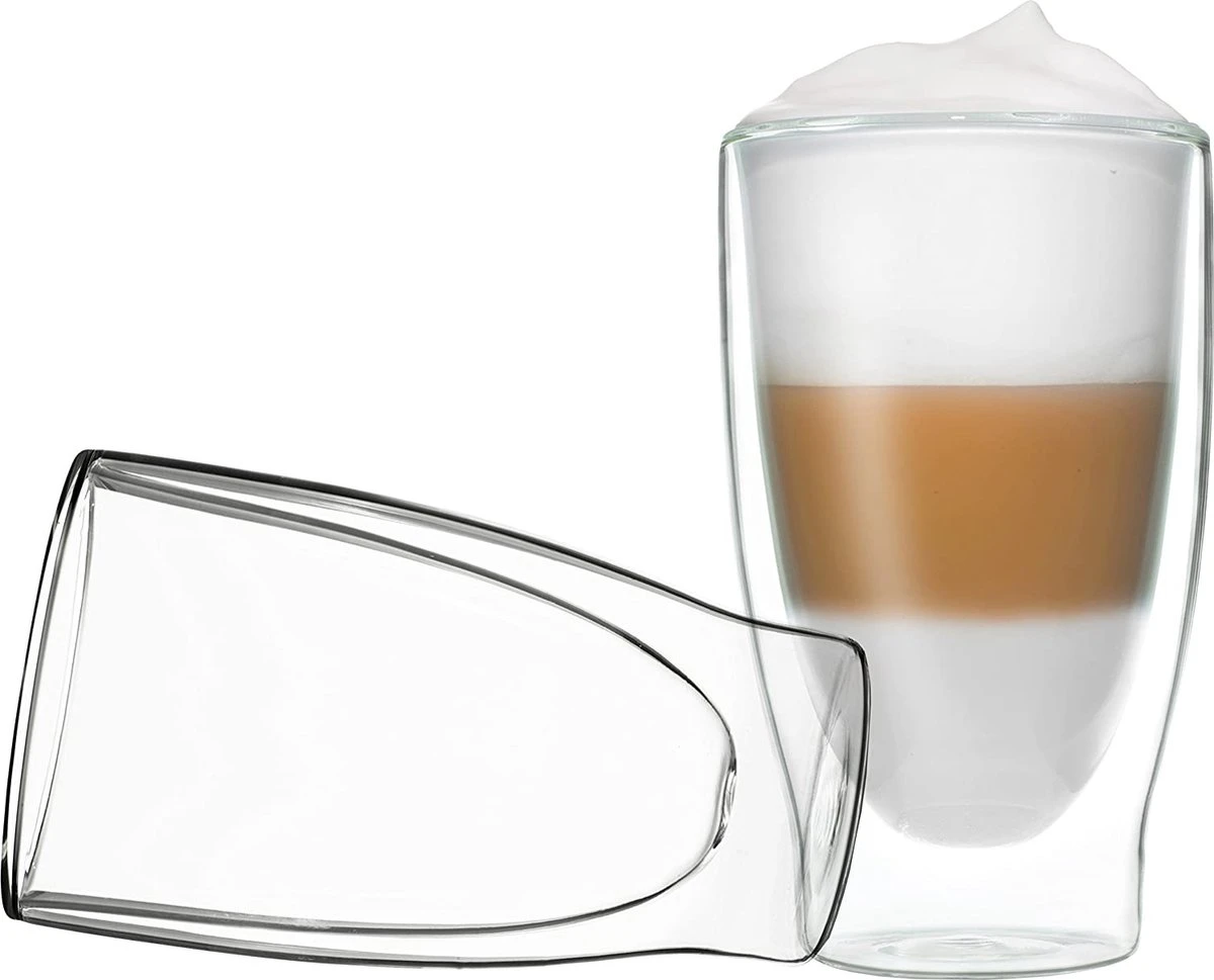DUOS Gläser 2x (80, 200, 310, 400ml) - Feelino Dubbelwandige Glazen/thermoglazen/theeglazen/koffieglazen Met Zweefeffect Houden Dranken Langer Warm En Langer Koud 8 DUOS Gläser 2x (80, 200, 310, 400ml) - Feelino Dubbelwandige Glazen/thermoglazen/theeglazen/koffieglazen Met Zweefeffect Houden Dranken Langer Warm En Langer Koud - Afbeelding 8