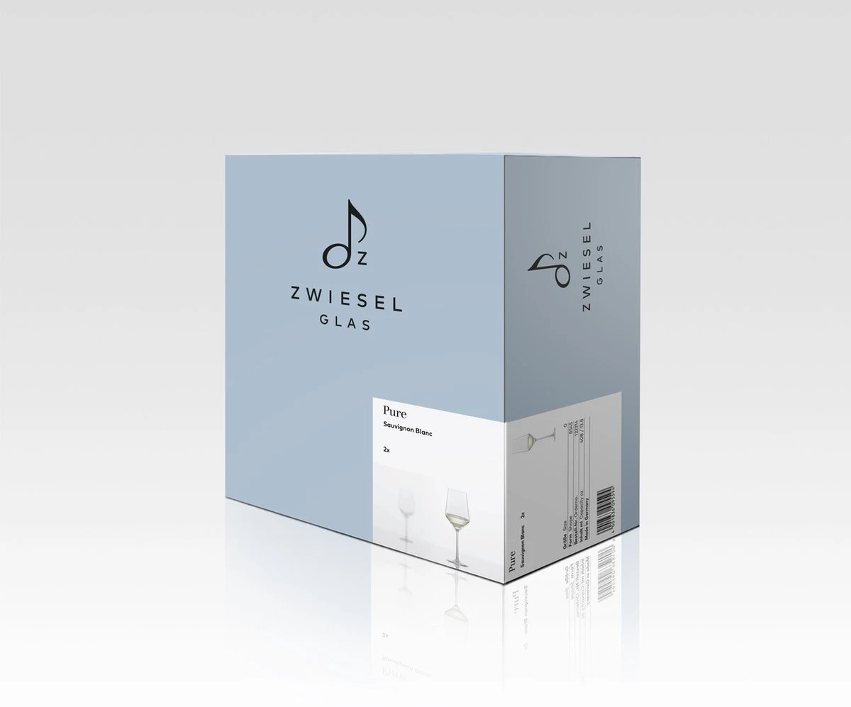 Schott Zwiesel Sauvignon Blanc Wijnglazen Pure - 410 Ml - 2 Stuks 5 Schott Zwiesel Sauvignon Blanc Wijnglazen Pure - 410 Ml - 2 Stuks - Afbeelding 5