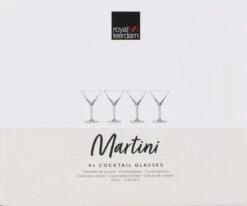 Royal Leerdam Cocktailglas - 26cl - 18cm - 4 Stuks -Keukenheld Verkoopwinkel 1200x999