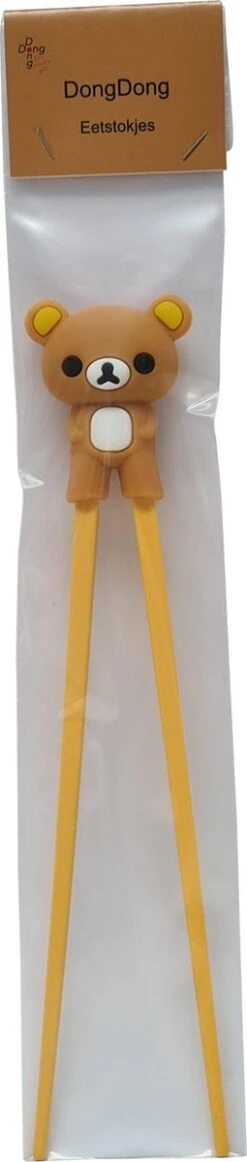DongDong - Eetstokjes Voor Kinderen - Beer Motief - 22.5 Cm - Bruin 7 DongDong - Eetstokjes Voor Kinderen - Beer Motief - 22.5 Cm - Bruin -Keukenheld Verkoopwinkel 255x1200