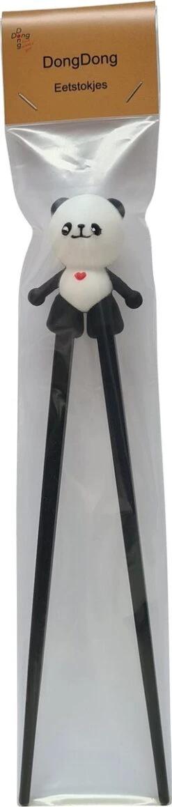 DongDong - Eetstokjes Voor Kinderen - Pandabeer Motief - 22.5 Cm - Zwart Wit 7 DongDong - Eetstokjes Voor Kinderen - Pandabeer Motief - 22.5 Cm - Zwart Wit -Keukenheld Verkoopwinkel 256x1200