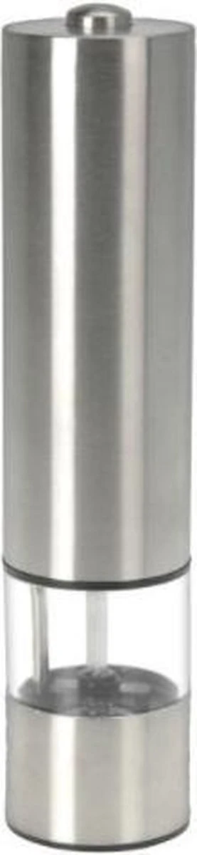 Excellent Houseware Elektrische Zout / Pepermolen Met Verlichting - RVS 2 Excellent Houseware Elektrische Zout / Pepermolen Met Verlichting - RVS - Afbeelding 2