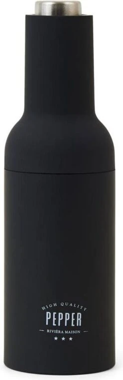 Riviera Maison Peper En Zoutstel - High Quality Pepper Mill Electric - Zwart