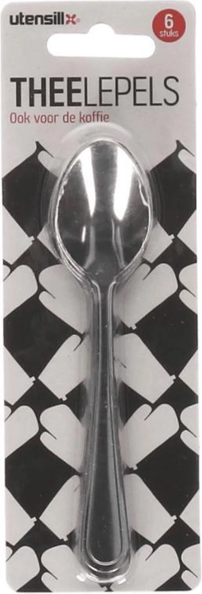 Merkloos Theelepels 6 Stuks - Koffielepels - Lepeltjes 2 Merkloos Theelepels 6 Stuks - Koffielepels - Lepeltjes - Afbeelding 2
