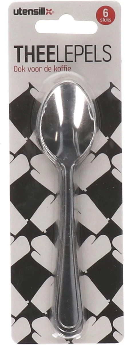 Merkloos Theelepels 6 Stuks - Koffielepels - Lepeltjes 1 Merkloos Theelepels 6 Stuks - Koffielepels - Lepeltjes