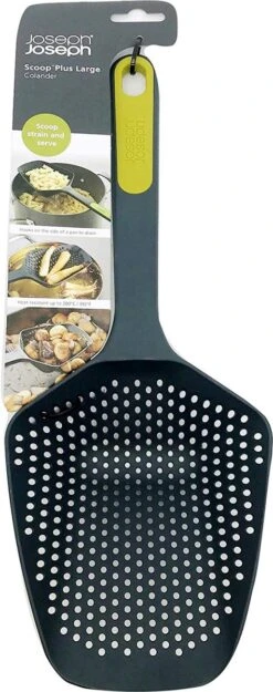 Joseph Joseph Scoop Plus Vergietlepel - Schuimspaan - Frituurschep -Keukenheld Verkoopwinkel 474x1200
