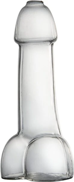 MikaMax Piemel Glas - Shotglas Penis - Cocktail Glas - Alcohol - Grappig Cadeau - Vrijgezellenfeest - Drankspel - 150 Ml - 5.5 X 5.5 X 15 Cm - Transparant - Glas -Keukenheld Verkoopwinkel 488x1200