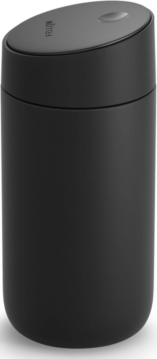FELLOW - Carter "Move" Mug + Slide-Lock Deksel - Matte Black, 355ml 1 FELLOW - Carter "Move" Mug + Slide-Lock Deksel - Matte Black, 355ml