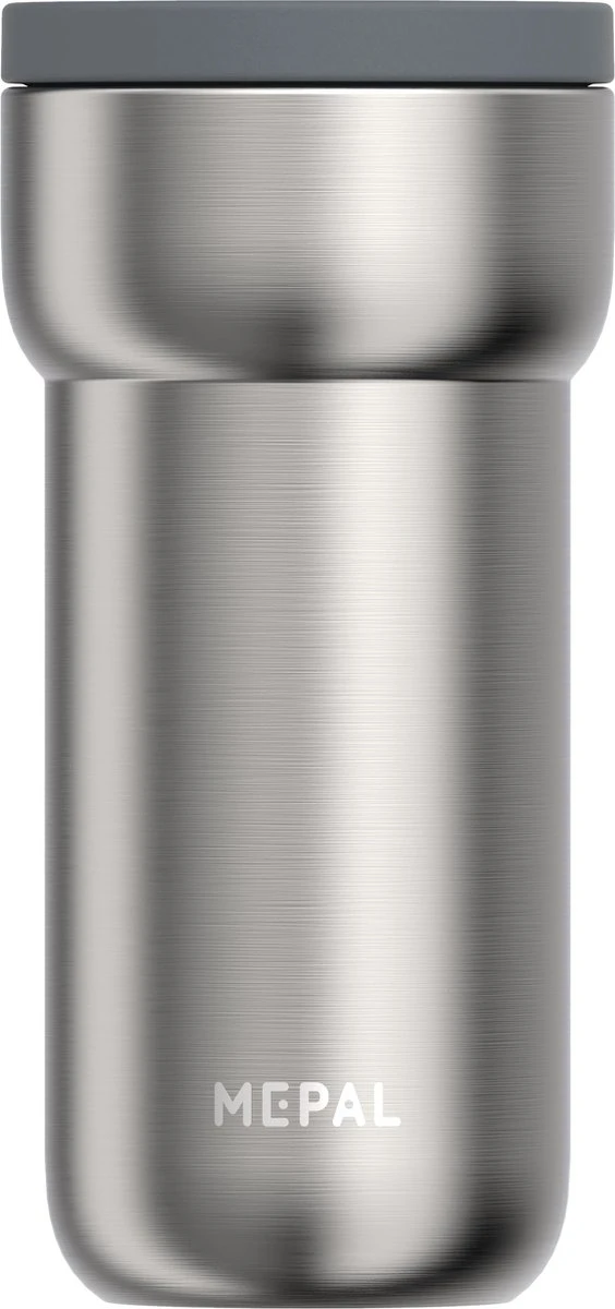 Mepal Isoleerbeker Ellipse 375 Ml – Houdt Je Drankje 4 Uur Warm En 8 Uur Koud – Natural Brushed – Koffiebeker To Go – Lekdicht – Thermosbeker 8 Mepal Isoleerbeker Ellipse 375 Ml – Houdt Je Drankje 4 Uur Warm En 8 Uur Koud – Natural Brushed – Koffiebeker To Go – Lekdicht – Thermosbeker - Afbeelding 8