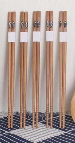 Chopsticks - Bamboe - 5 Paar - Sushi - Giftset -Keukenheld Verkoopwinkel 628x1200