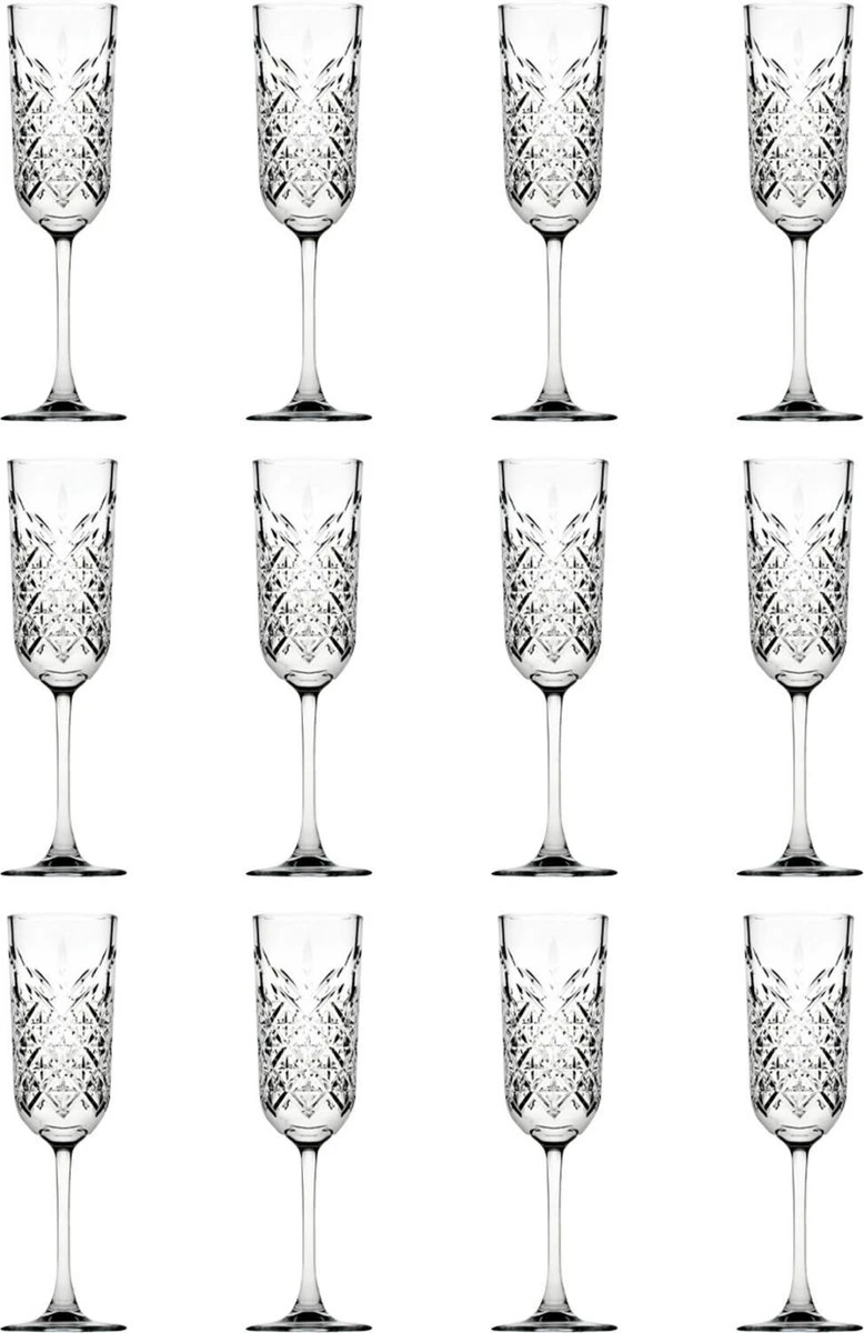 Pasabahce Champagneflûte Timeless 17,5 Cl - Transparant 12 Stuk(s) 4 Pasabahce Champagneflûte Timeless 17,5 Cl - Transparant 12 Stuk(s) - Afbeelding 4