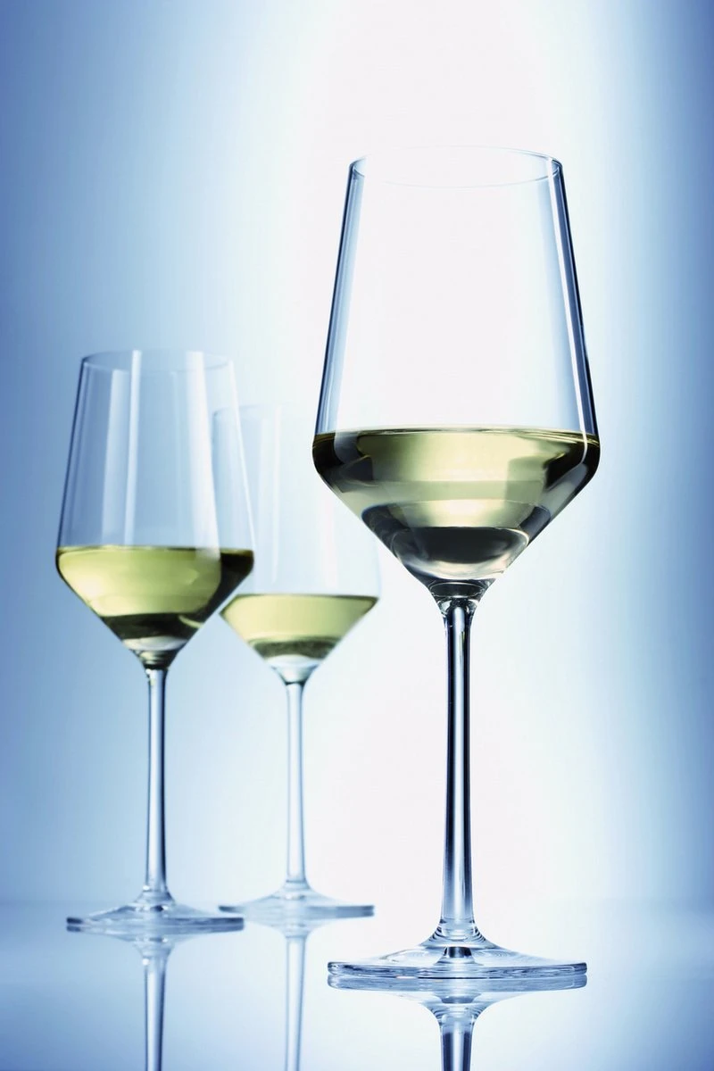Schott Zwiesel Sauvignon Blanc Wijnglazen Pure - 410 Ml - 2 Stuks 3 Schott Zwiesel Sauvignon Blanc Wijnglazen Pure - 410 Ml - 2 Stuks - Afbeelding 3