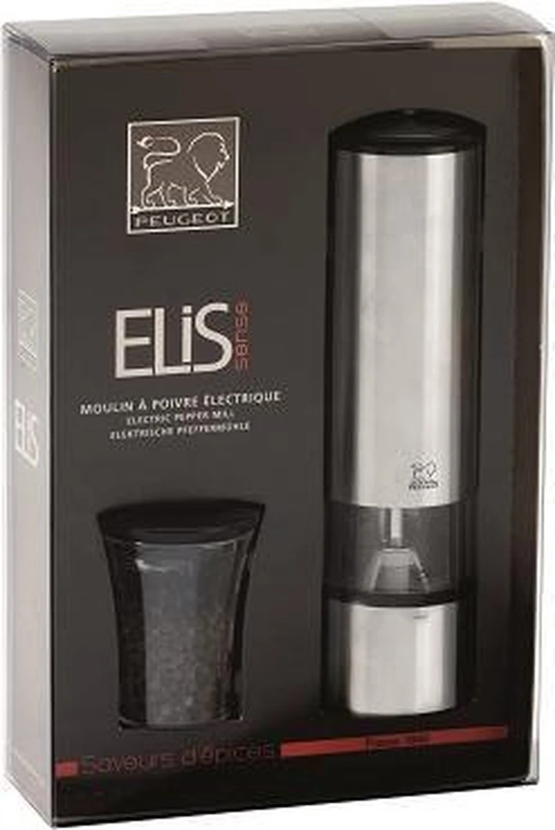 Peugeot Elis Sense U-Select Elektrische Pepermolen - 20 Cm 4 Peugeot Elis Sense U-Select Elektrische Pepermolen - 20 Cm - Afbeelding 4