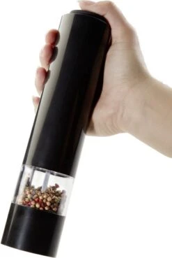 IGOODS Keramiek Elektrische Pepermolen En Zoutmolen - Pepermolen - Zoutmolen - 2 Stuks- Zwart En Wit -Keukenheld Verkoopwinkel 804x1200 3