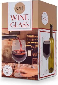 MikaMax XXL Wijnglas - Wijnglas Groot - 0.75L -Keukenheld Verkoopwinkel 820x1200