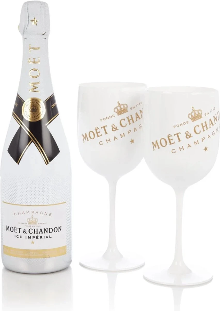Moët & Chandon Ice - 4 Stuks Champagne Glazen (Wit) - Acryl - Horeca - EXAMEN TIP 3 Moët & Chandon Ice - 4 Stuks Champagne Glazen (Wit) - Acryl - Horeca - EXAMEN TIP - Afbeelding 3