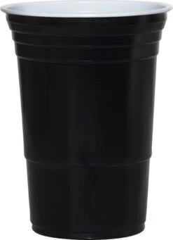 Merkloos Black Cups - 50stuk(s) - 475ml - Party Cups - Beerpong - Drankspel - Beerpong Bekers - Plastic Bekers -Keukenheld Verkoopwinkel 870x1200