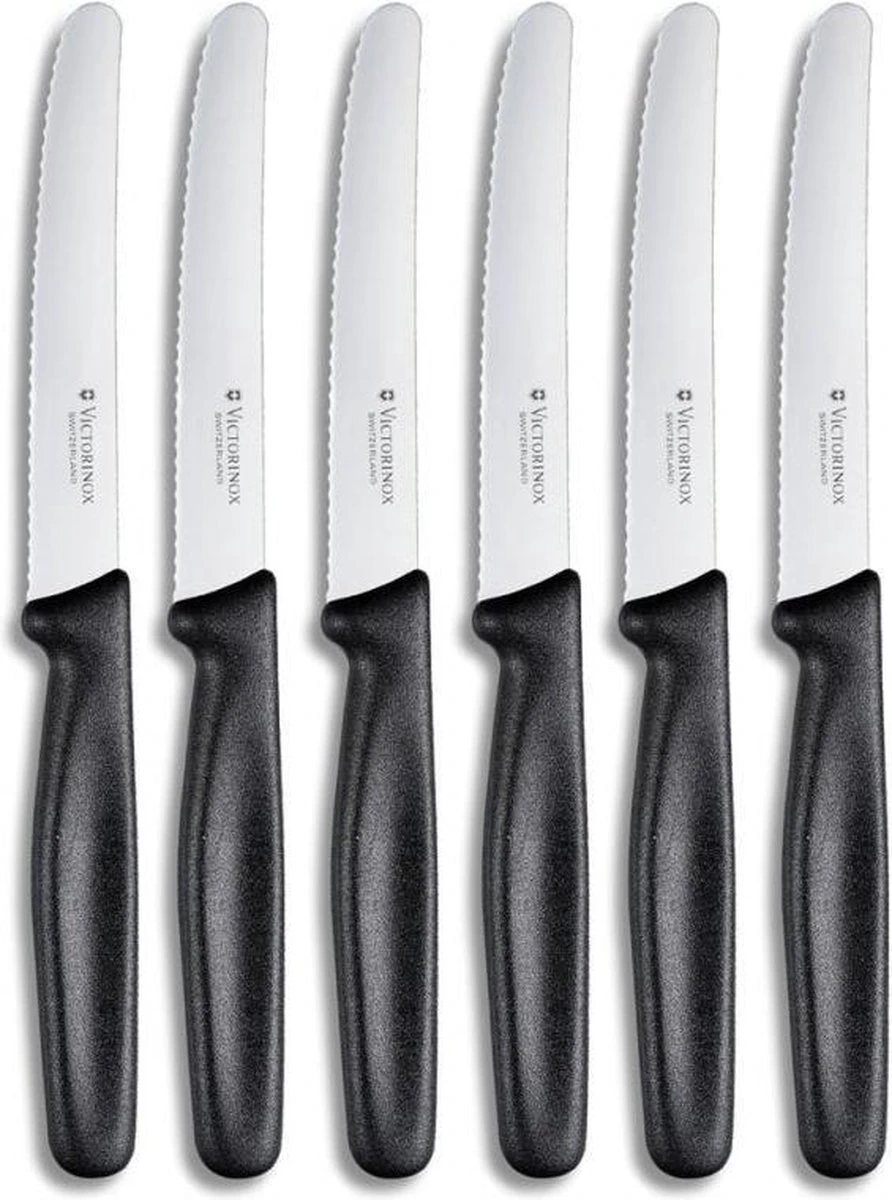 Victorinox|Swiss|Classic|Set Van 6 Stuk|Tafelmes| 1 Victorinox|Swiss|Classic|Set Van 6 Stuk|Tafelmes|