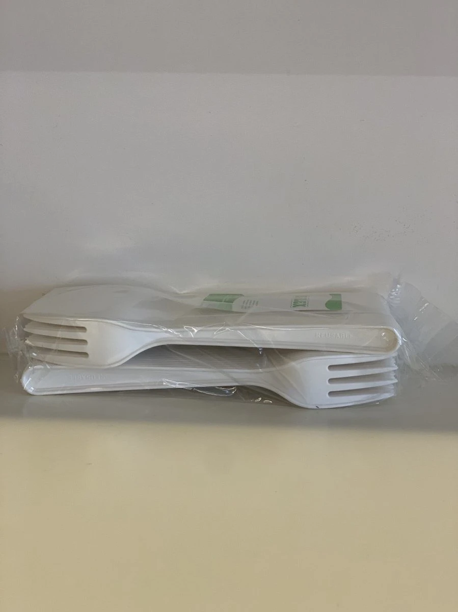 Reflex Vork Luxe 18cm | Herbruikbare Vorken | 50 Stuks 2 Reflex Vork Luxe 18cm | Herbruikbare Vorken | 50 Stuks - Afbeelding 2