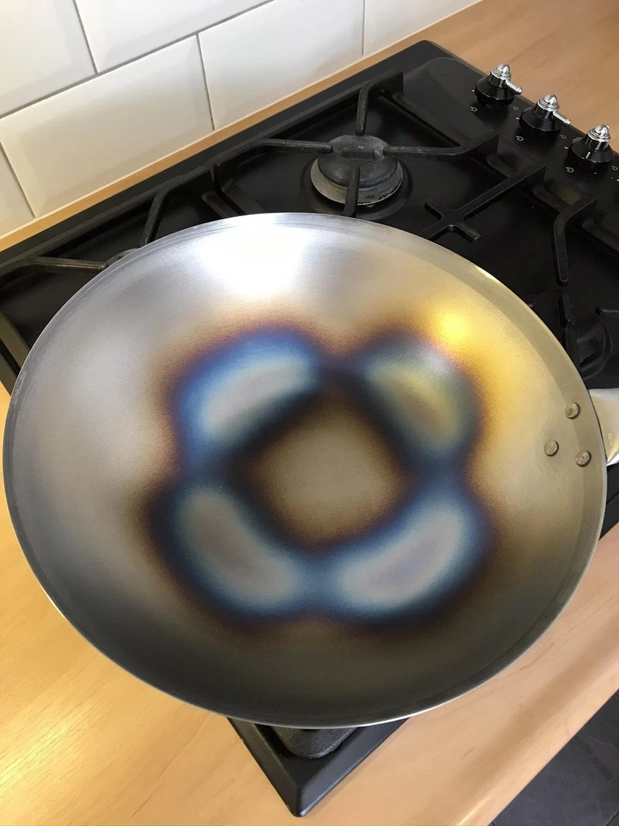 Blackwell Wokpan Voccelli - Plaatstaal - ø 30 Cm - Zonder Anti-aanbaklaag 4 Blackwell Wokpan Voccelli - Plaatstaal - ø 30 Cm - Zonder Anti-aanbaklaag - Afbeelding 4