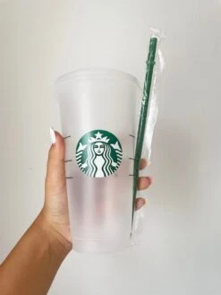 Starbucks Beker - Drinkbeker - Met Rietje En Deksel - Herbruikbaar- Ijskoffie Beker- Milkshake Beker -Keukenheld Verkoopwinkel 900x1200 29