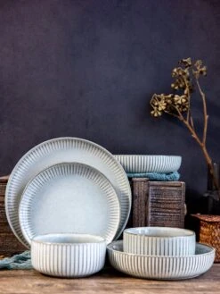 Selinex Stoneware - Serviesset - Grijs - 16 Delig 4 Persoons - CADEAUTIP - CADEAU -Keukenheld Verkoopwinkel 900x1200 32