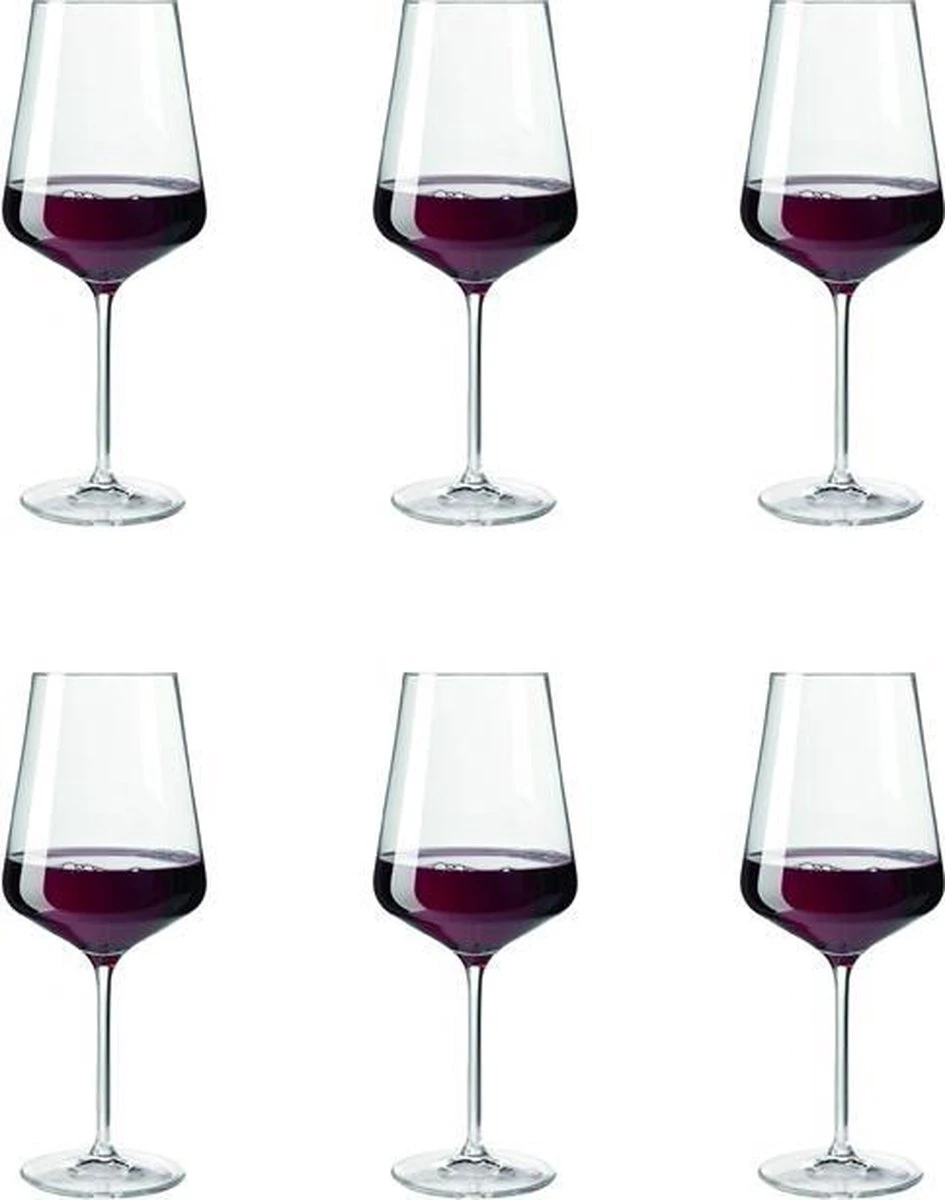 Leonardo Puccini Rode Wijnglas Groot - 750 Ml - Hoogte 26 Cm - 6 Stuks 6 Leonardo Puccini Rode Wijnglas Groot - 750 Ml - Hoogte 26 Cm - 6 Stuks - Afbeelding 6