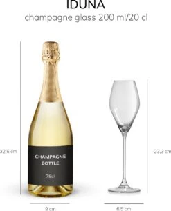 Libbey Champagneglas Iduna – 200 Ml / 20 Cl - Set Van 6 - Elegant Design - Hoge Kwaliteit - Vaatwasserbestendig 10 Libbey Champagneglas Iduna – 200 Ml / 20 Cl - Set Van 6 - Elegant Design - Hoge Kwaliteit - Vaatwasserbestendig -Keukenheld Verkoopwinkel 969x1200 2